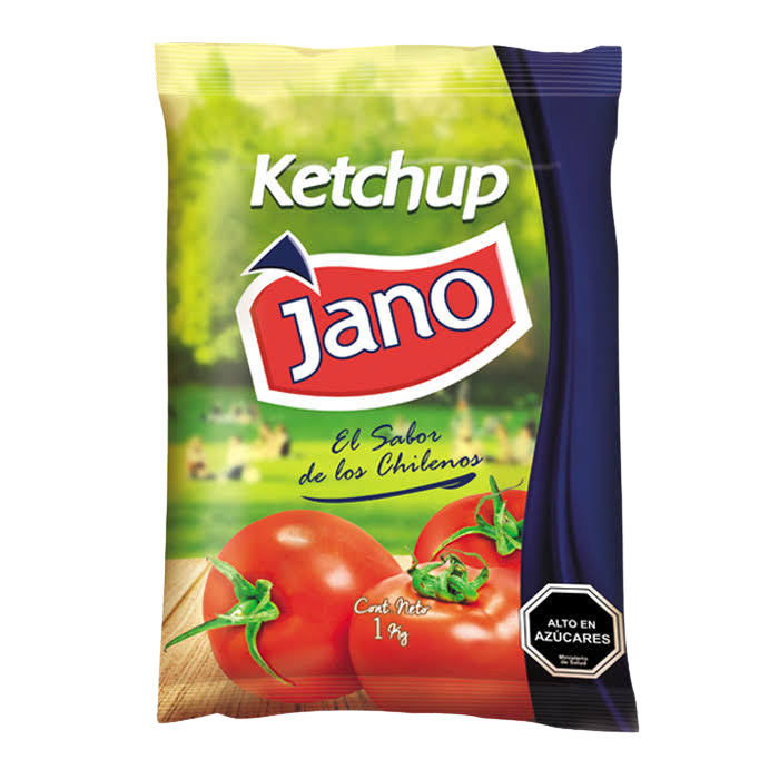 KETCHUP JANO 1 KILO Distribuidora Franchi SPA