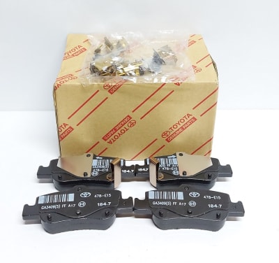 PASTILLA FRENO TRASERA TOYOTA ORIGINAL1