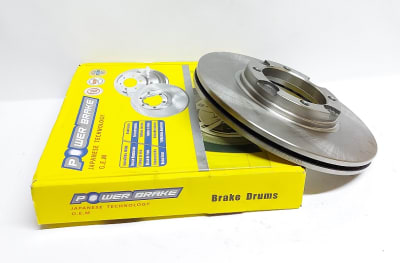 JUEGO DISCOS FRENO DELANTEROS VENTILADO 2PCS