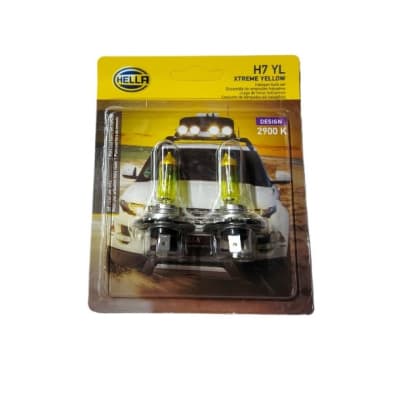 PACK AMPOLLETA HELLA H7 XTREME YELLOW