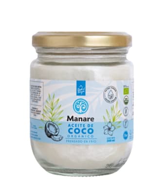 Aceite coco orgánico Manare