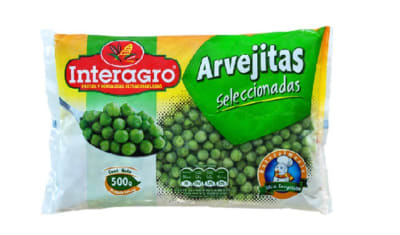 Arvejas congeladas 500g.
