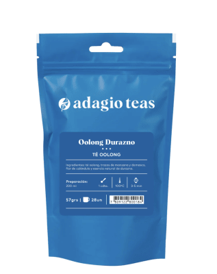 Oolong durazno hebras Adagio