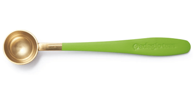 Cuchara medida perfecta matcha verde
