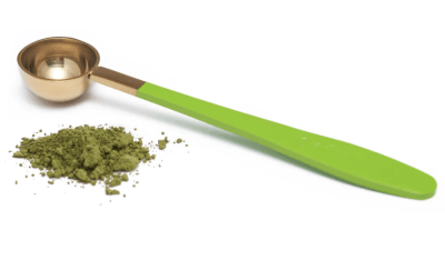 Cuchara medida perfecta matcha verde