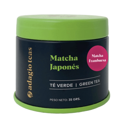 Matcha frambuesa Adagio 35g.