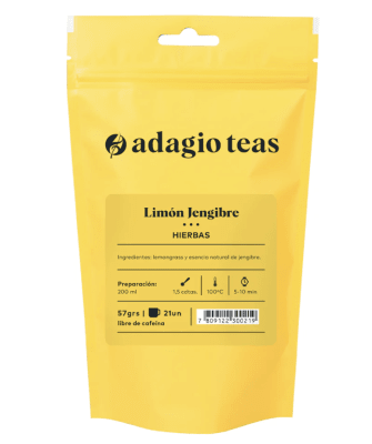 Limon jengibre hebras