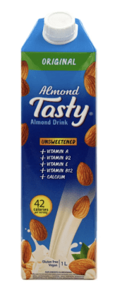 Bebida vegetal almendras Tasty 1L