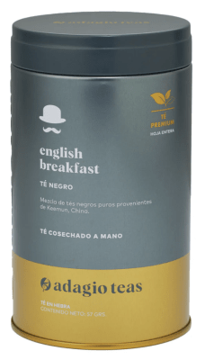 Té english breakfast Tin