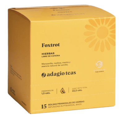 15 Teabags Foxtrot Adagio