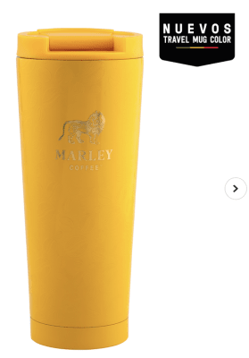 Travel mug amarillo Marley
