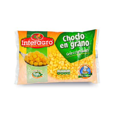 Choclo grano congelado