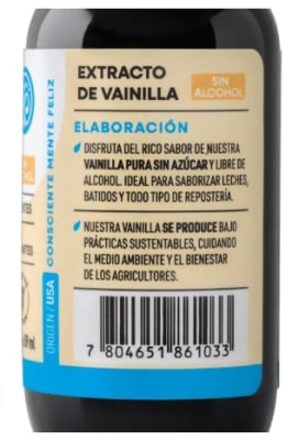 Extracto de vainilla Manare