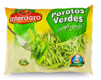 Poroto verde congelado