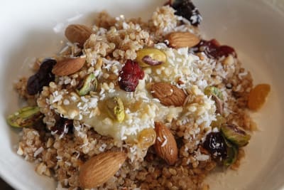 Quinoa peruana lavada