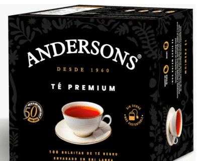 Té Negro Andersons 100 bolsas