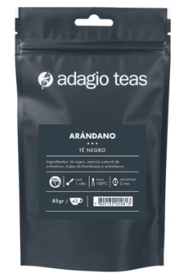 Té negro arándano Hebras Adagio