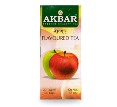 Te negro Manzana Akbar 20 bolsas