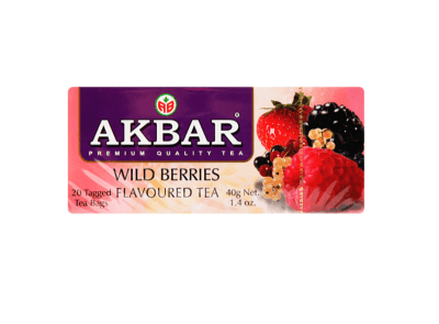 Te negro Wild Berries 20 bolsas