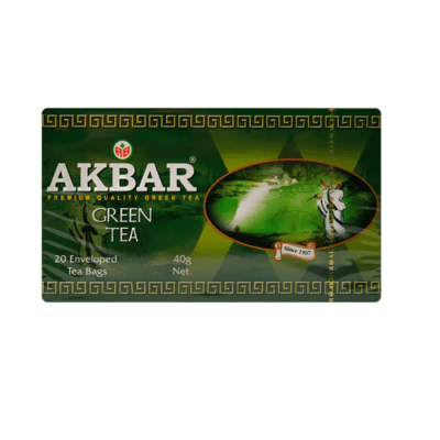 Te verde Akbar 20 bolsas