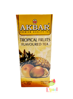 Te negro frutos tropicales 20 bolsas