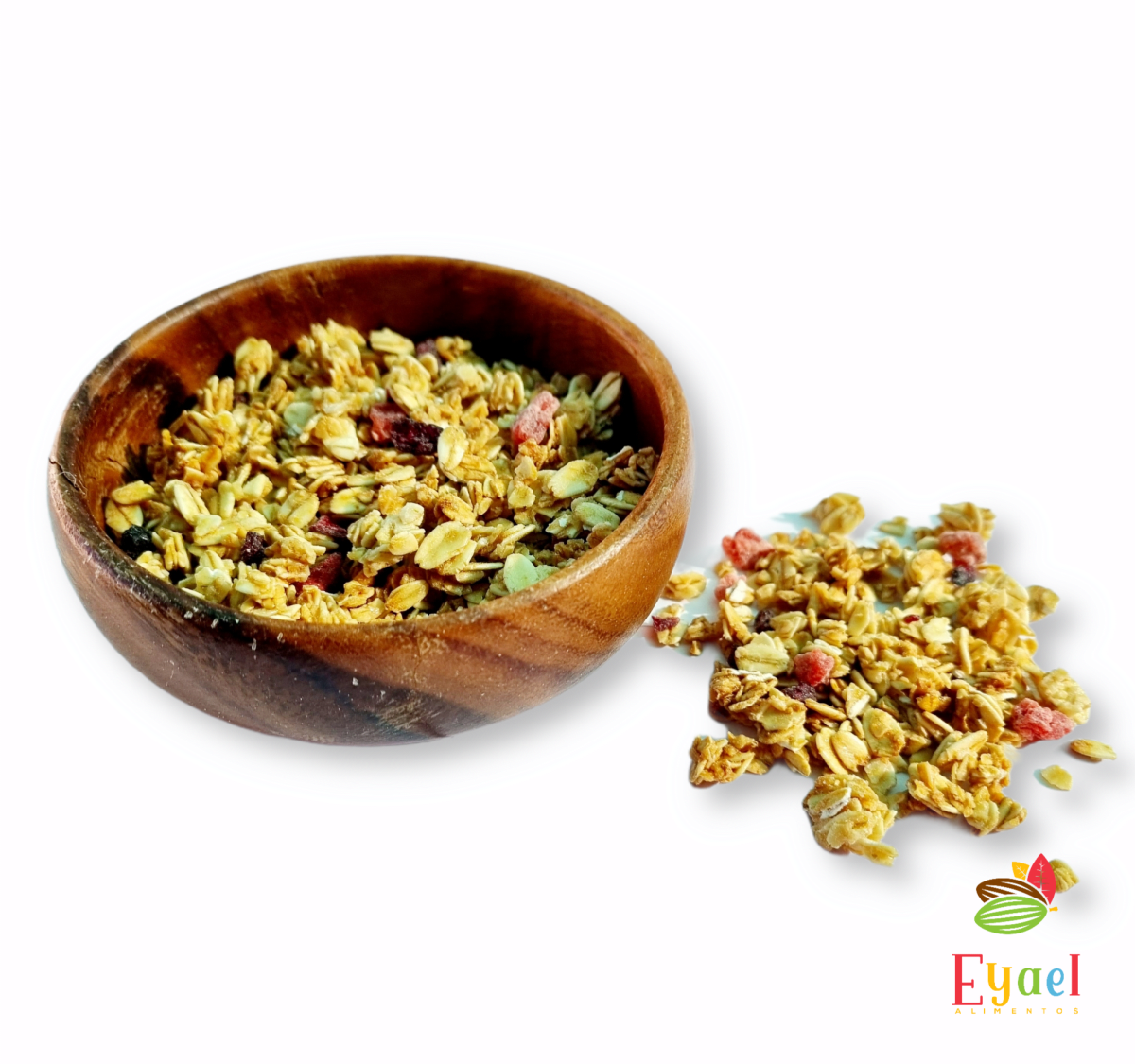 Granola frutos rojos baja en calorías Eyael Alimentos