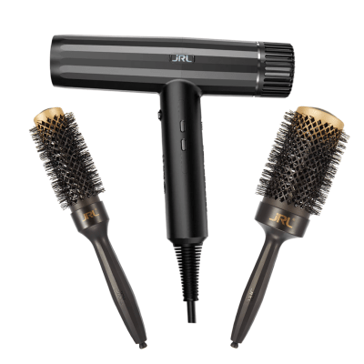 SET SECADOR DE PELO JRL FORTE PRO ONYX