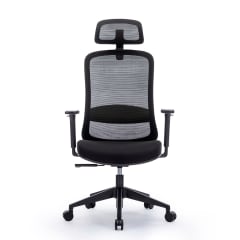 Silla Bkn Con Cabecero Negro