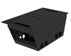 Caja electrica simple doble metalica