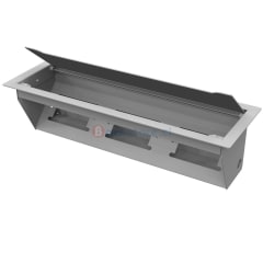 Caja electrica triple metalica