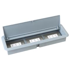 Caja electrica  triple plastica 0