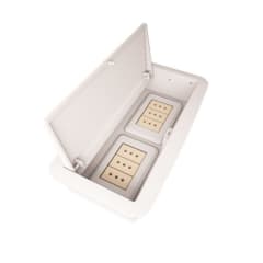 Caja electrica  doble plastica