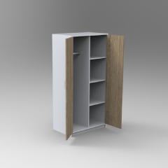 ESTANTE CON REPISA Y BARRA