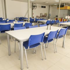 Mesas casino pata desmontable - tubo 2-1/2