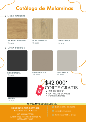 Melamina 15 mm egger