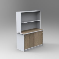 Gabinete con elevación 2 divisiones