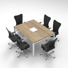 Mesa electrificable - 6 usuarios 0