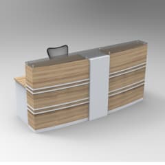 Recepción 2 usuarios con encimera RCP-07