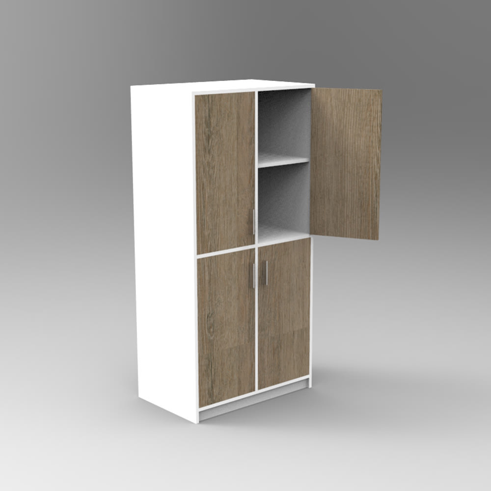 Casillero 4 puertas - repisas1