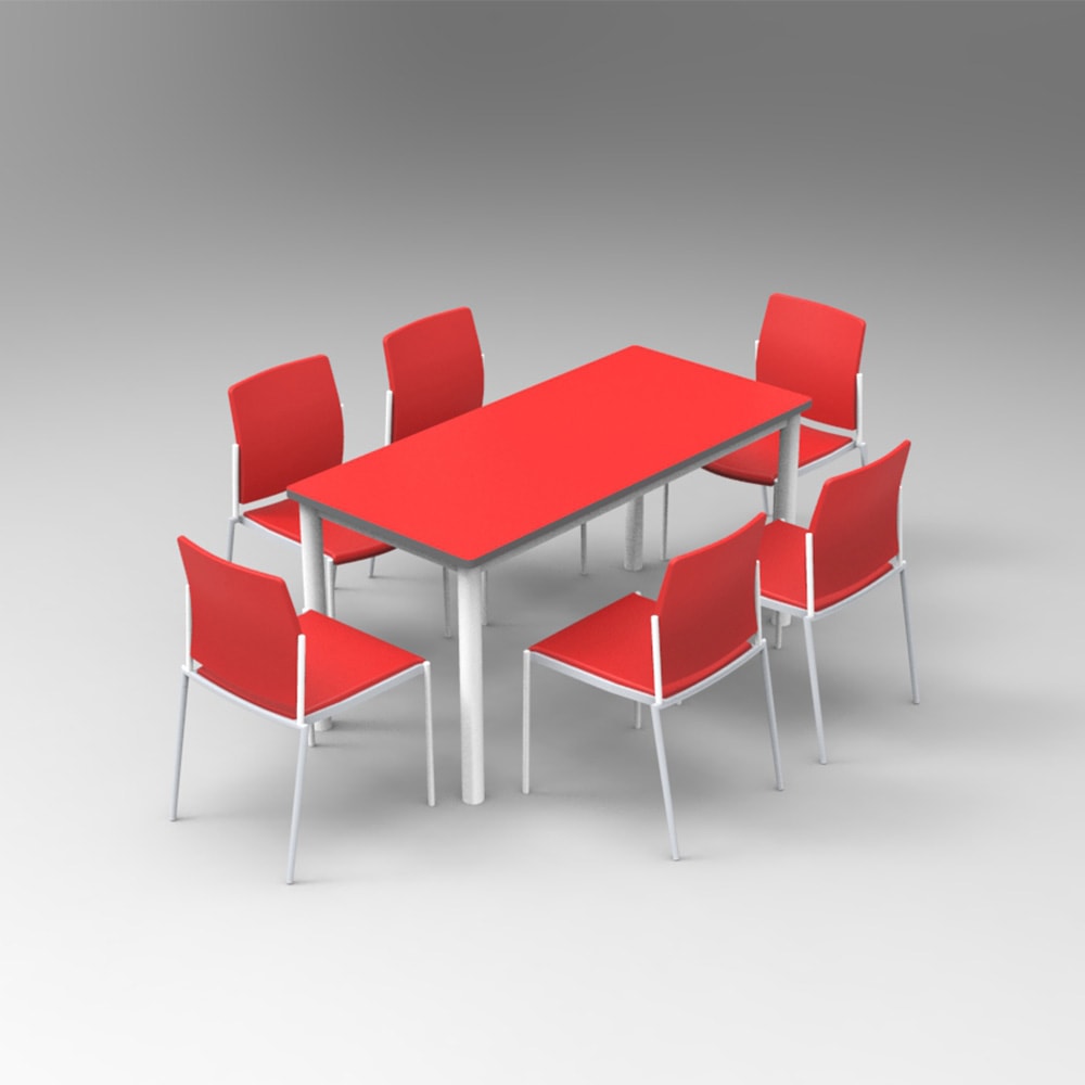 Mesas casino pata desmontable - tubo 1-1/23