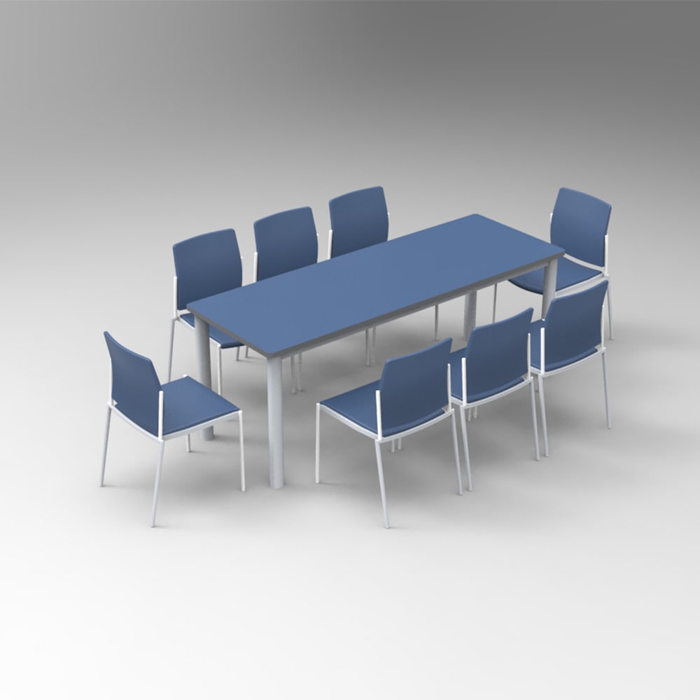 Mesas casino pata desmontable - tubo 2-1/26