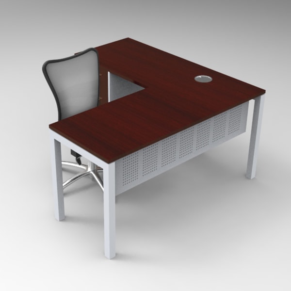 Estación de trabajo frente metálico3