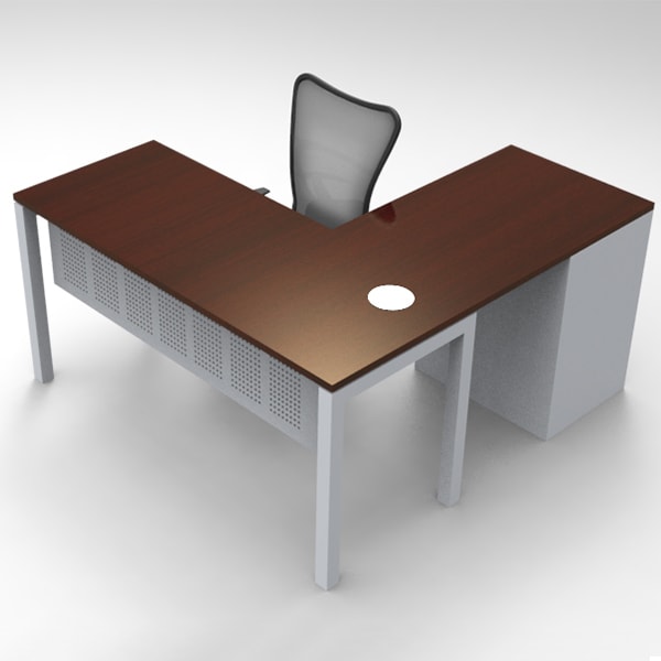 Estación de trabajo frente metálico4