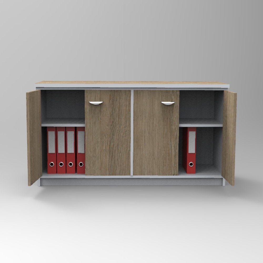 Gabinete base 4 puertas abatibles4
