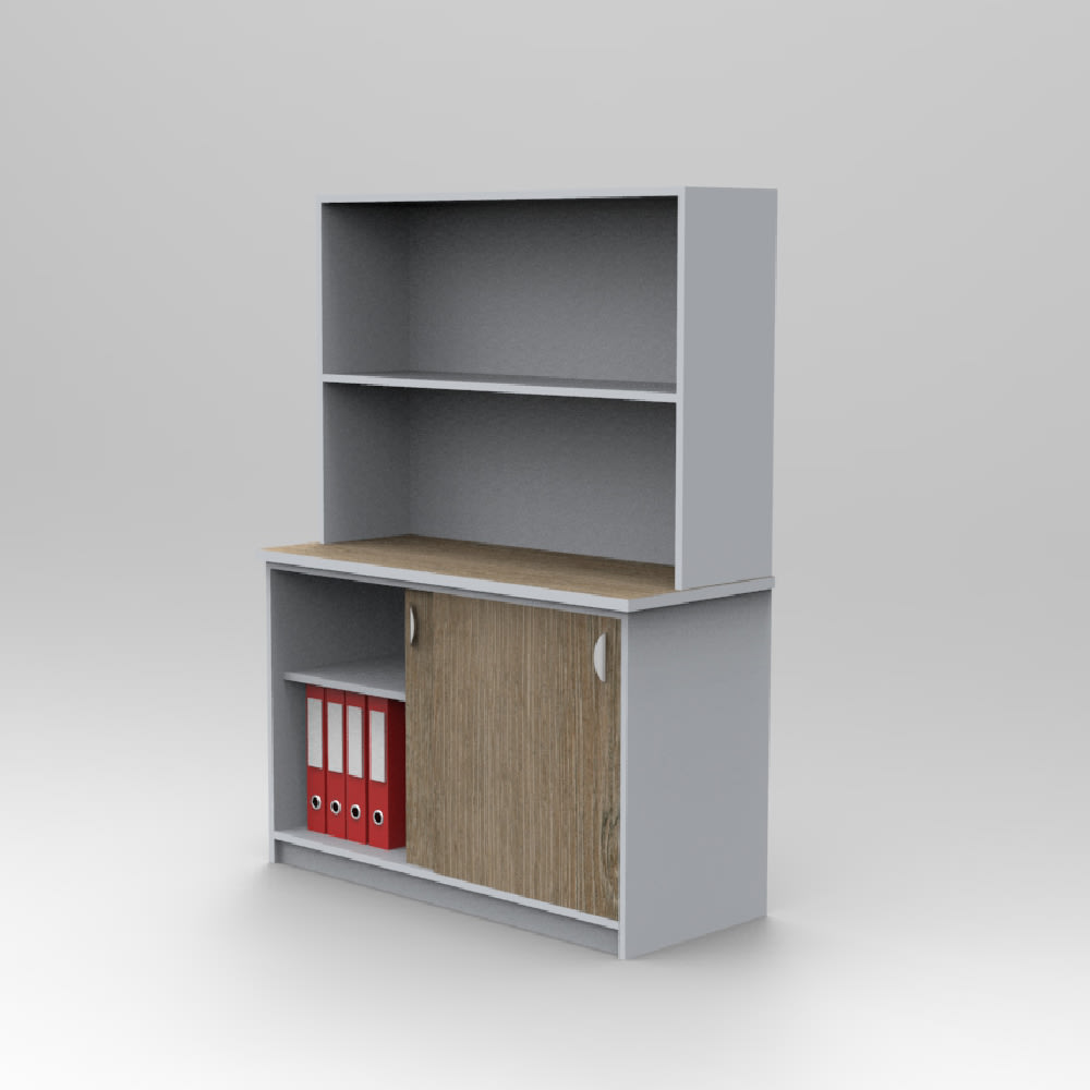 Gabinete con elevación 2 divisiones3