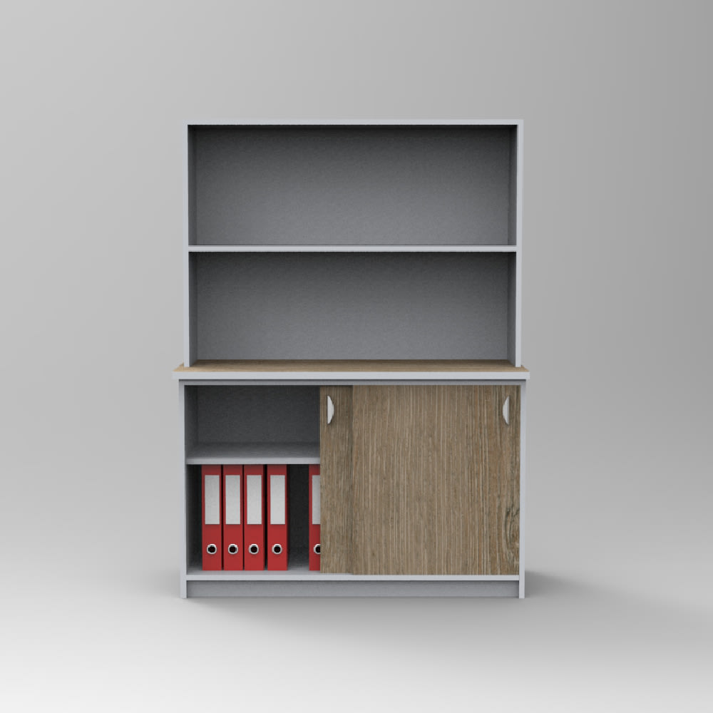 Gabinete con elevación 2 divisiones4