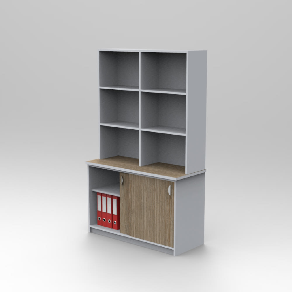 Gabinete con elevación 3 divisiones2