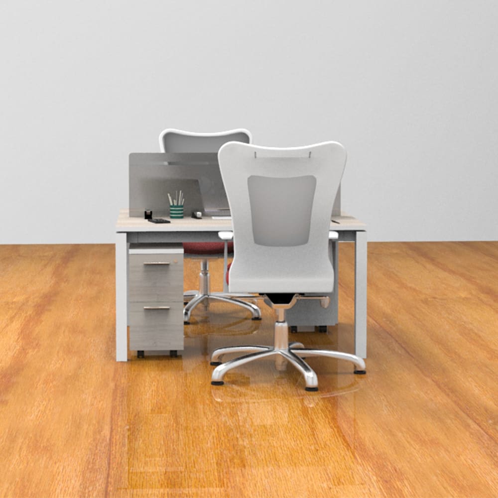 Bench electrificable linea flow 2 puestos4