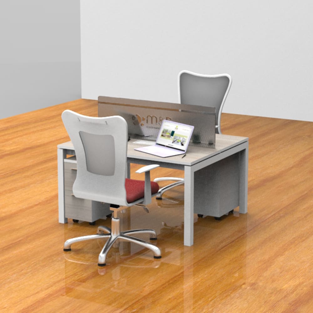 Bench electrificable linea flow 2 puestos6