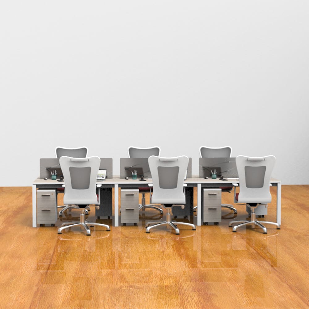 Bench electrificable linea flow 6 puestos5